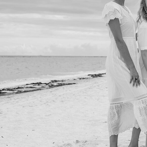 LOVESHACKFANCY Jodie Eyelet Ruffle White Dress $695 Size 4 Button Down - Picture 8 of 16